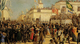 Timeline: Los problemas económicos, políticos y sociales para la organización del Estado nacional