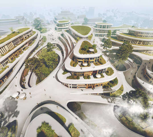 Idea de ciudad flexible (Max Schwitala)