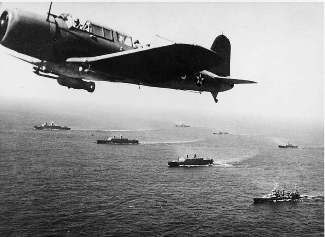 Start of the war in Atlantic / European Theater