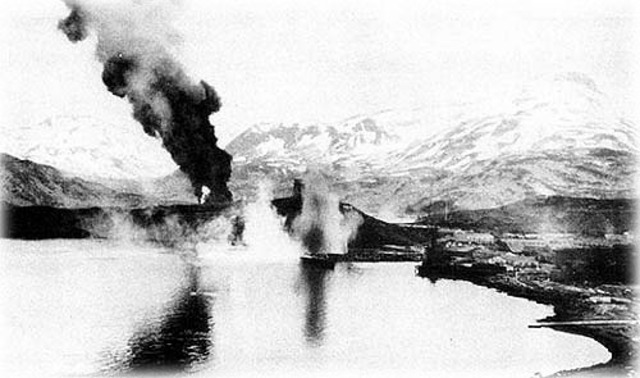 Japan bombs Dutch Harbor