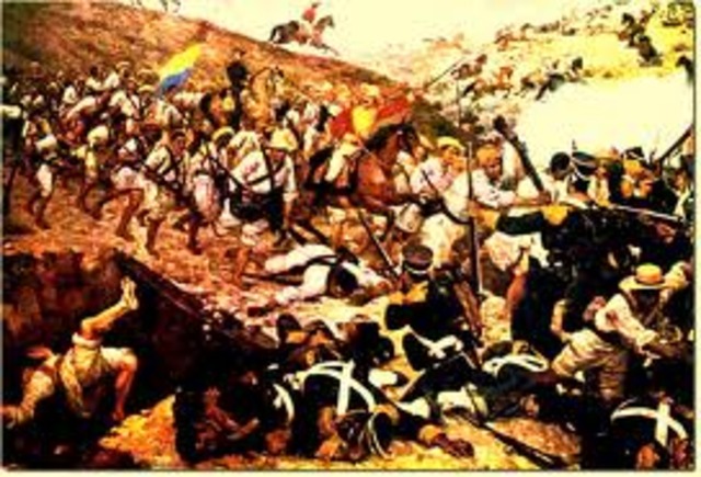 Encuentro en Tame, de tropas de Bolivar y Santander