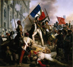 La Revolución francesa 1789 d. C.