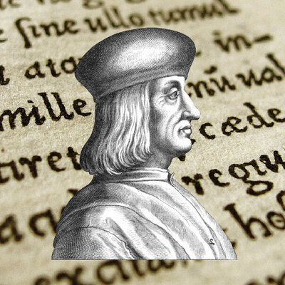 Timeline: Principales impresos de Aldo Manuzio. Aldo Manuzio y la fuente Romana Antigua.