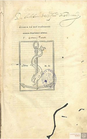 Omnia Platonis Opera