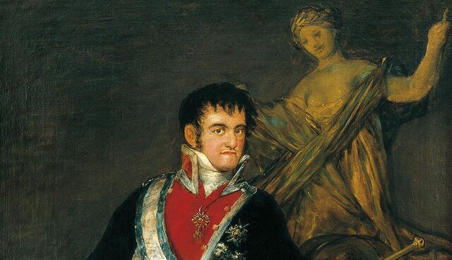 Restauración de Fernando VII como monarca absoluto