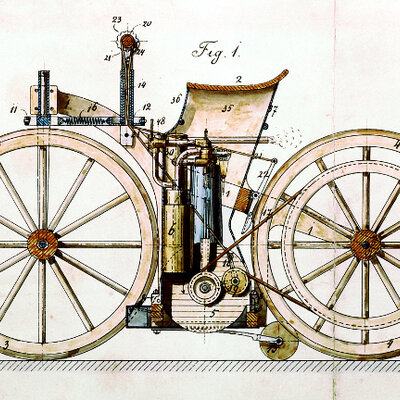 Timeline: la primera moto