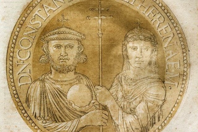 Emperadriu Irene de Bizanci governa en solitari