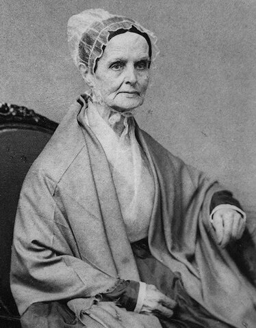 Lucretia Mott Dies