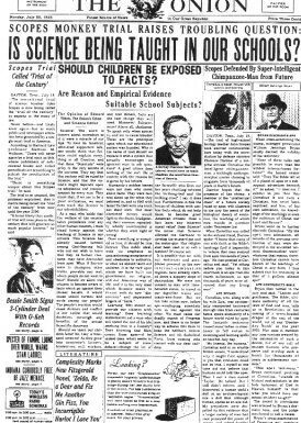 The Scopes Monkey Trial