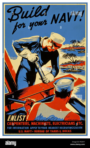 1941 Military Recruitment and Propaganda during World War 2