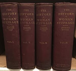 The History of Woman Suffrage volumes 1-3 are published