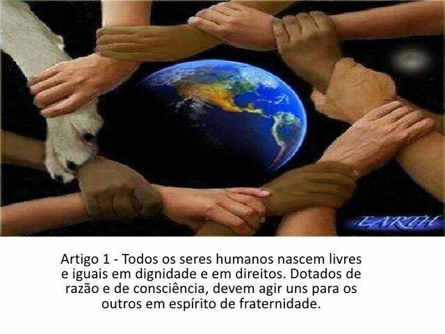 Todos nascemos livres e iguais