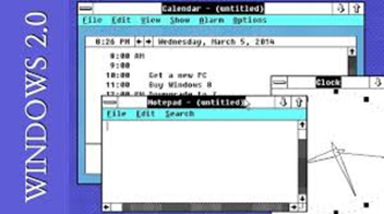 WINDOWS 2.0 1987