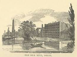 the first silk throwing factory