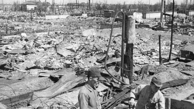 Firebombing Japan