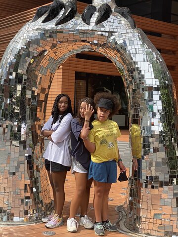 amigos de Virginia vinieron