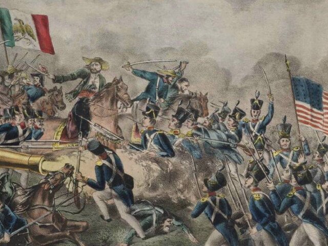 ESTADOS UNIDOS DECLARA LA GUERRA A MÉXICO