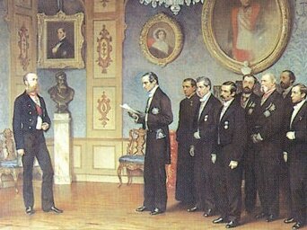 FIRMA DE LOS TRATADOS DE MIRAMAR