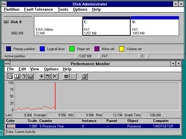 Windows NT 3.5 / 3.51
