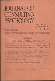 Se inicia la publicación de lo que hoy es el journal of consulting and clinical psychology