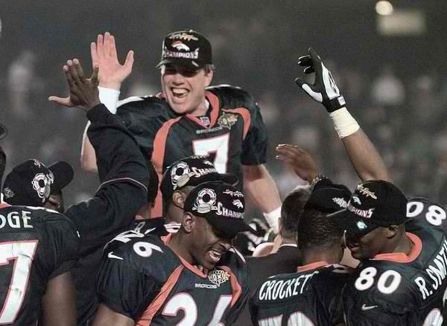 Broncos win the Superbowl 32