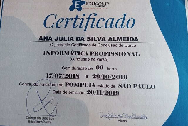 Curso de informática