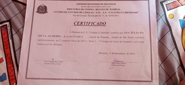 Curso de espanhol