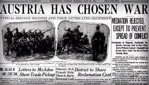 L'Imperi Austrohongarès declara la guerra a Sèrbia