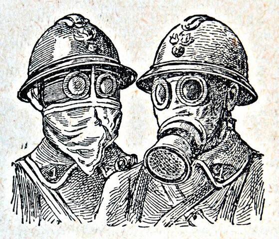 Primer uso de gases tóxicos