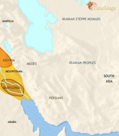 Parsa migrated into the region about 1000 BC