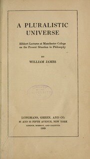 A Pluralistic Universe King