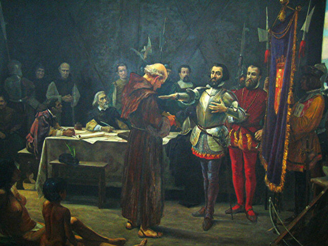 Nombramiento de Hernán Cortés
