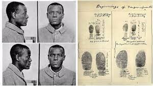 Finger Printing Criminals