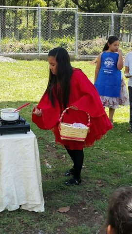 Fue mi primera participación en una obra de teatro y fui la protagonista