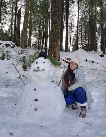 Conocí la nieve por primera vez