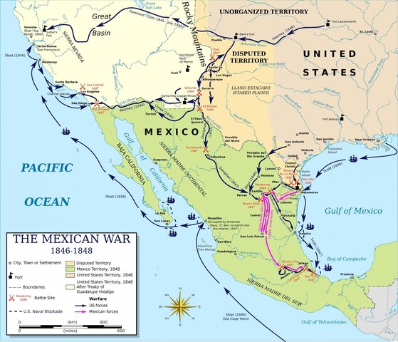 Causas de la Guerra contra Estados Unidos