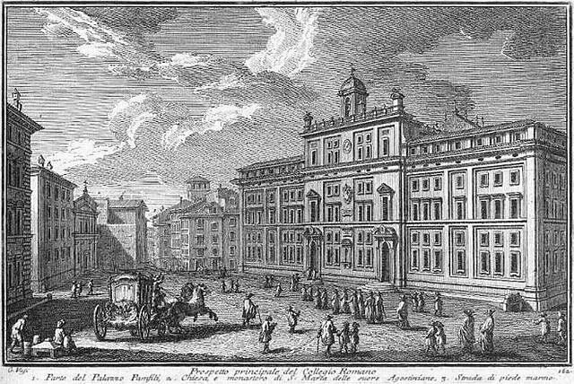 Funda el Colegio Romano.