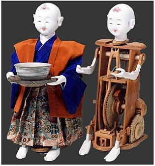 Se datan juguetes mecánicos que sirven te  inventor hisahige tanaka