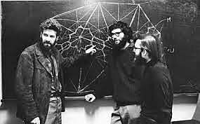 David Ruelle, Edward Lorenz, Mitchell Feigenbaum, Steve Smale y James A. Yorke