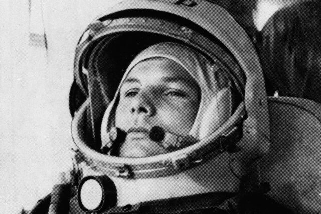 First human in space