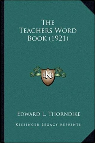 The Teacher's Word Book