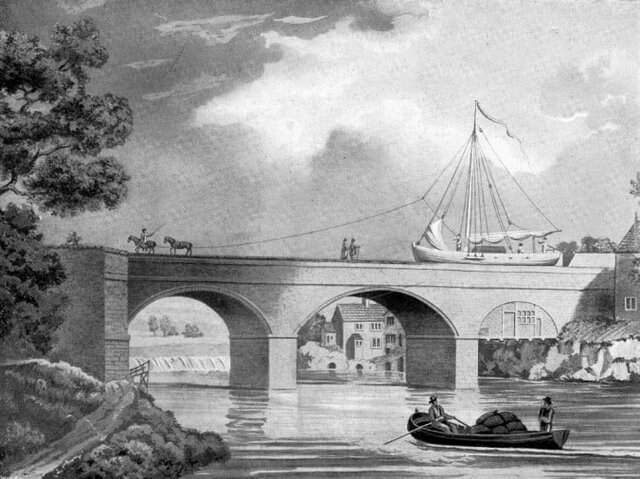 Opening of the BridgeWater Canal (England)