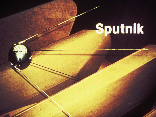 Russia launches the first artificial satillite