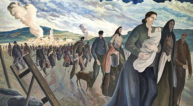 Les tropes de Franco arriben a la frontera de Catalunya. Exili massiu de republicans cap a França