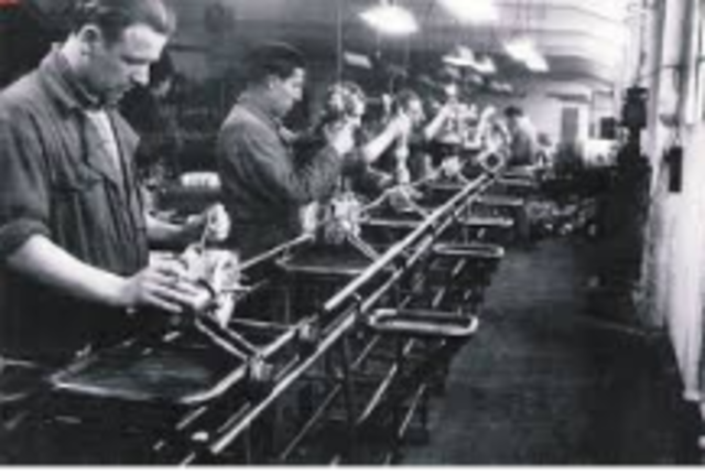 inicio de la revolucion industrial