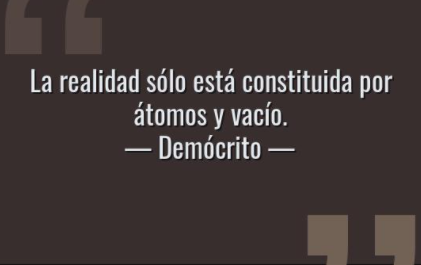 Contribution and errors of the atomic model of Democritus