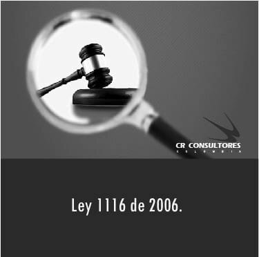 Ley 1116 de 2006