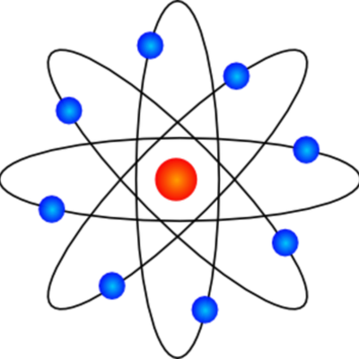 Timeline: Evolution of atomic theories and applications of  atomic energy.