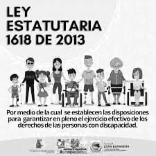 Ley 1618 de 2013