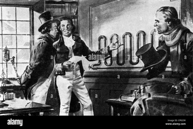 James Watt y Matthew Boulton